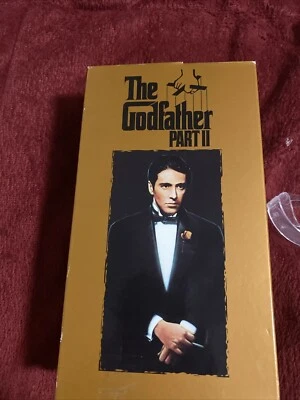 The Godfather PART II vhs  2 Tapes RATED R - Image 1 of 4