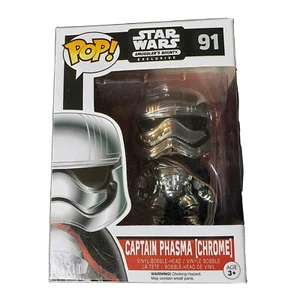 Funko Pop! STAR WARS Captain Phasma #91 Smuggler's Bounty Exclusive - Picture 1 of 6