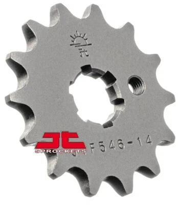 Piñón delantero JT 14T diente KX100 KX60 KX65 KX80 KX85 PW80 TTR 110 50 90 RM (546 Foto 1 de 4