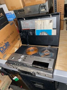 Vintage Panasonic 5" Reel to Reel Portable Tape Recorder RQ-194S - Picture 1 of 2
