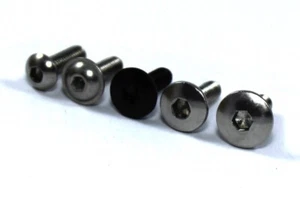 Kit de fijación de parabrisas de motocicleta pernos y tuercas de goma - Imagen 1 de 9