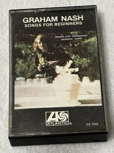 Graham Nash Songs for Beginners Cassette Tape || pre-owned - Picture 1 of 7