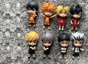 Haikyuu Nendoroid Set of 8 Hinata Kageyama Miya Kenma Bokuto Akaashi No Box - Picture 1 of 1