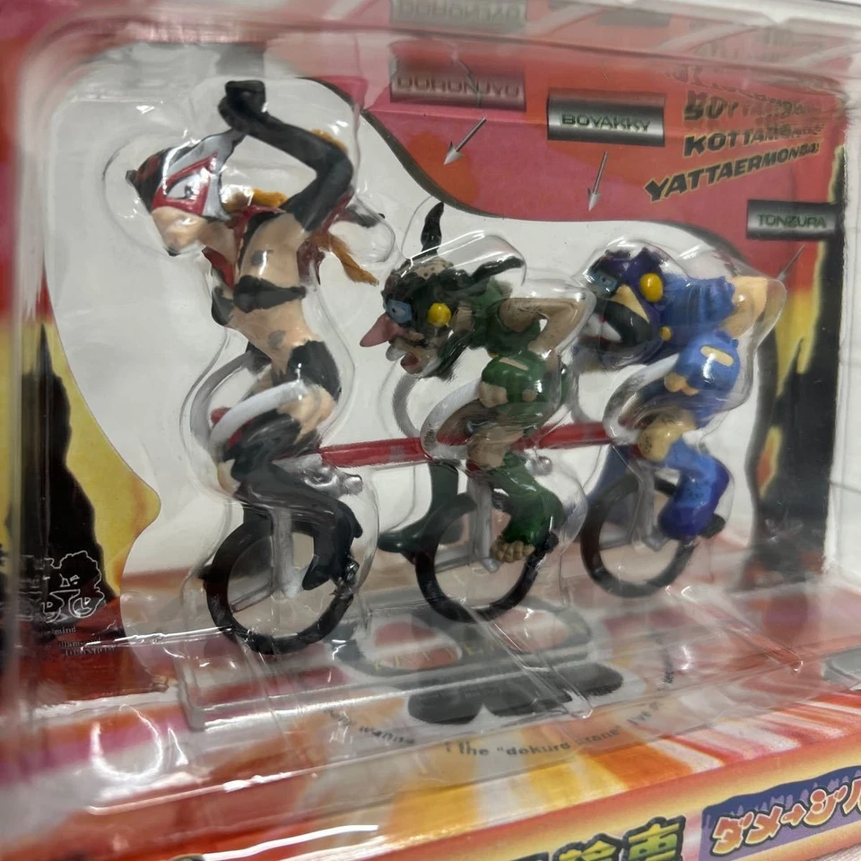 Figure YATTAMAN YATTERMAN BOKAN DROMBO DORONJO Triciclo Damage Unifive Tatsunoko - Immagine 1 di 4