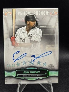2021 Topps Five Star - Autographs Eloy Jimenez /25 🔥🔥🔥 - Picture 1 of 3