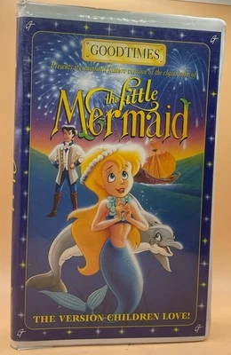 The Little Mermaid VHS 1992 Clamshell Good Times **Buy 2 Get 1 Free** - Image 1 of 3