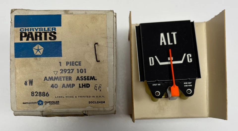 Новый старый запас амперметр датчик для 1969 Dodge Polara и Monaco моделей Mopar #2927101 - Изображение 1 из 1