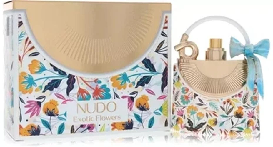 Fragancia World Nudo Flores Exóticas Eau De Parfum Spray 3.4oz/100ml Mujeres Floral Foto 1 de 2