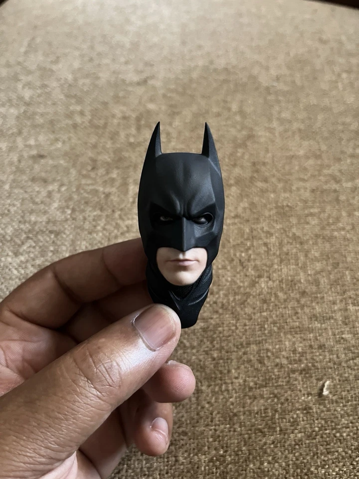 Figura de acción personalizada The Dark Knight Christian Bale Bruce Wayne 1/6 cabeza esculpida Foto 1 de 4