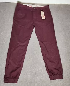 Levi's Herren Chino Jogginghose 36x32 Regular Fit Elastischer Bündchen Aktuell 36x30 Neu mit Etikett - Bild 1 von 12