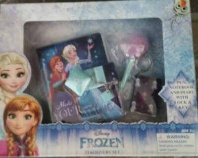 Disney Frozen Stationary Set Girls Gift Pack Diary with Lock & Key - Image 1 of 2