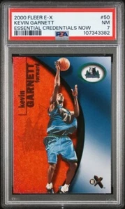 2000 Fleer E-X Kevin Garnett Essential Credentials Now #50 /201 PSA 7 - Bild 1 von 2