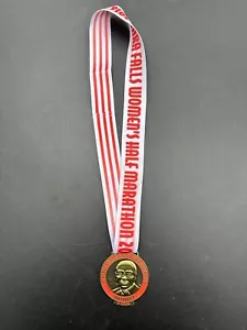 2016 Finisher Medal Running Half Marathon Niagara Falls Womens 5th Annual Harrie - Picture 1 of 3
