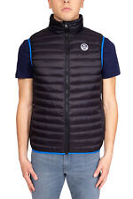 NORTH SAILS - Men's sleeveless down jacket with logo tape