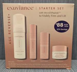 Exuviance Starter Set Age Reverse MicroDiPeptide Visbly Firm & Lift - Imagen 1 de 6