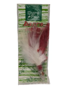 Señuelo de pesca Dura-Pak Barracuda Jig-Vintage-Rojo y Blanco-2 OZ-Envío gratuito - Imagen 1 de 7
