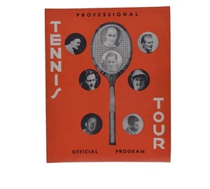 Vintage Program 1936 Tennis Professional Official Tour Program - Picture 1 of 5
