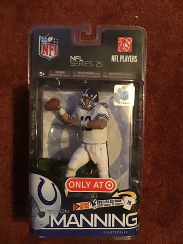 🏈 McFarlane NFL Series 25 Peyton Manning Colts Classic ‘55 RETRO JERSEY TARGET Cover