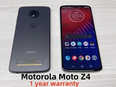 Motorola Moto Z4 XT1980-4 128GB 48MP 4G Unlocked Gobal Smartphone New Sealed - Image 1 of 4