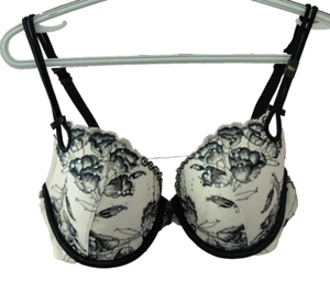 Victoria's Secret Sexy Little Things Padded Size 36C Push Up Rhinestone Bra - Picture 1 of 9