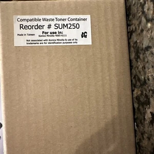 Compatible Konica Minolta SUM250 Waste Toner Container - Bild 1 von 3