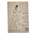1947 Sans Gene Perfume Print Ad Henri Bendel Delightful Witchery