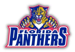Florida Panthers NHL Hockey Combo Car Bumper Sticker - 9'', 12'' or 14'' - Picture 1 of 1