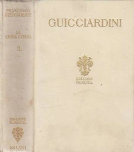 La storia d'Italia vol II. . Francesco Guicciardini. 1932. . - Foto 1 di 1