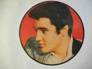 ELVIS PRESLEY Troubles PICTURE DISC LP 1984 Denmark VG+ - Picture 1 of 3