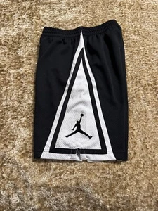 Nike Air Jordan Jumpman Athletic Shorts Black Medium Boys - Picture 1 of 6