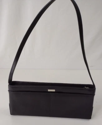 Oroton Black Handbag with Strap - Image 1 of 4