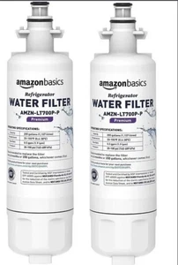 2 Pack Replacement LG LT700P Refrigerator Water Filter, Premium Filtration - Picture 1 of 9