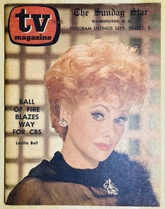 TV Guide TV Magazine 1963 Lucille Ball Desi Arnaz I Love Lucy Rare Regional Mint - Picture 1 of 3