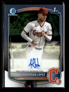 Hiverson Lopez 2025 Topps Bowman Chrome 1st Bowman Prospects Auto [xlz72 - Picture 1 of 2