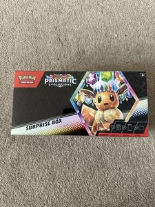 Pokémon TCG: Scarlet & Violet Prismatic Evolutions Surpris - Brand New & Sealed - Picture 1 of 4