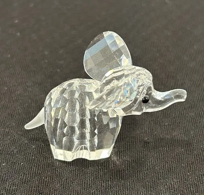 Figura Swarovski Figura Cristal 015169 Elefante Grande 6,5 cm. Excelente estado Foto 1 de 4