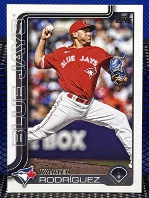 2025 Topps Series Two YARIEL RODRIGUEZ Toronto Blue Jays Base 694 - Image 1 of 2