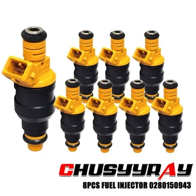 8x Inyectores de combustible de actualización originales para Lincoln Town Car 1991-1993 4,6 L V8 Foto 1 de 4