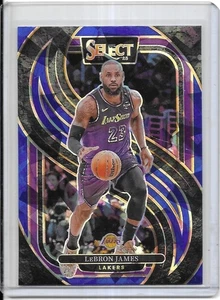 LeBron James 2024-25 Select Blue Cracked Ice Prizms #111 - Bild 1 von 1