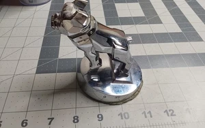 Mack Trucks Bulldog Chrome Extremely Heavy Desk Paper Weight - Picture 1 of 6