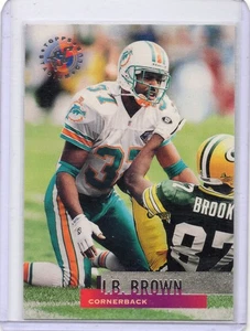 1996 Topps Stadium Club - J.B. Brown #152 Miami Dolphins - Picture 1 of 2