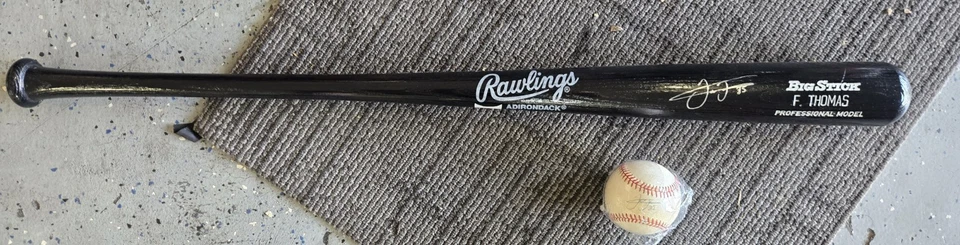Bate firmado por Frank Thomas  Foto 1 de 4