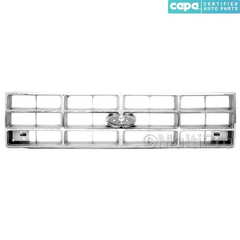 Nueva parrilla cromada plateada para Ford Ranger 1989-92 excepto modelo GT FOTZ8200D CAPA Foto 1 de 1