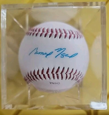 Cameron Maybin Signed Auto Baseball  Angels Yankees Astros - Image 1 of 2