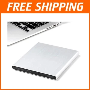 Stylish Aluminum UHD 4K Blu-Ray Writer - USB 3.0 Super Drive for Multimedia - Picture 1 of 9
