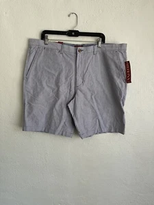 Merona Man Blue 100% Cotton Flat-Front Short, Size 42 - Picture 1 of 7