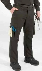 NWT TOPPS PRO-TUFF EMS GLOVE POCKET PANTS SIZE 29X36 UNHEMMED BROWN - Picture 1 of 1