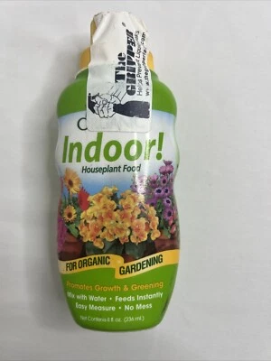 Botella concentrada líquida de alimentos para plantas de interior orgánica Espoma alimentación instantánea 8 oz Foto 1 de 4