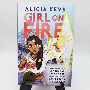 Alicia Keys Autographed SIGNED BOOK Girl on Fire 1ST EDITION Hardcover Singer - Imagen 1 de 3