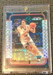 2003-04 Bowman Chrome R&S Pau Gasol #65 X-Fractor Ser #'D 111/150 HOF 🔥📈 MINT - Picture 1 of 5